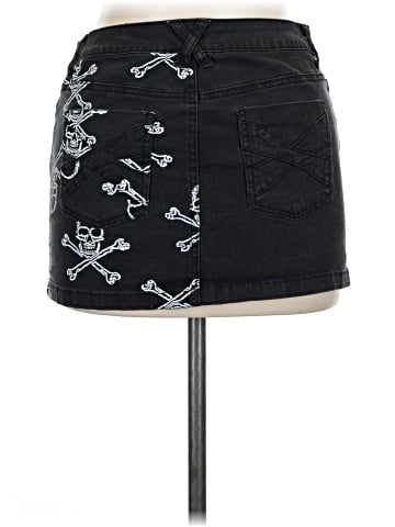 Royal Bones by Daang Denim Skirt (view 2)
