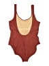 J.Crew Solid Brown One Piece Swimsuit Size 16 - photo 2