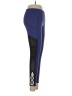 Popflex Color Block Blue Active Pants Size 4 - photo 4