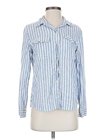 American Eagle Outfitters Long Sleeve Button-Down Shirt (view 1)