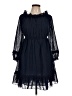 Hayden 100% Polyester Blue Casual Dress Size L - photo 1