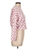 H&M Checkered-gingham Pink Pullover Sweater Size 12 - 14 - photo 4