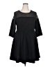 Torrid Solid Black Casual Dress Size 2X Plus (2) - photo 1