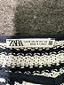 Zara Stripes Silver Casual Dress Size M - photo 7