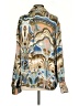 Chufy 100% Cupro Paisley Blue Long Sleeve Blouse Size S - photo 2