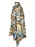 Chufy 100% Cupro Paisley Blue Long Sleeve Blouse Size S - photo 5