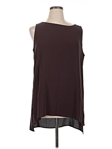 Eileen Fisher Sleeveless Silk Top (view 1)
