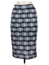 Renee C. Graphic Gray Formal Skirt Size M - photo 1