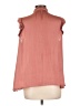 Banana Republic 100% Polyester Pink Sleeveless Blouse Size L - photo 2