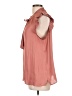 Banana Republic 100% Polyester Pink Sleeveless Blouse Size L - photo 5