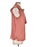Banana Republic 100% Polyester Pink Sleeveless Blouse Size L - photo 4
