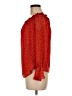 INC International Concepts 100% Polyester Red 3/4 Sleeve Blouse Size M - photo 5