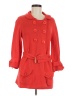 Tibi 100% Cotton Red Coat Size M - photo 1