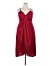 City Chic 100% Polyester Red Cocktail Dress Size 18 - photo 1