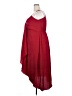 City Chic 100% Polyester Red Cocktail Dress Size 18 - photo 5