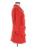 Tibi 100% Cotton Red Coat Size M - photo 4