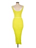 Solid & Striped Yellow Cocktail Dress Size L - photo 2