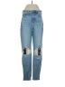 American Eagle Outfitters Graphic Blue Jeans Size 4L - photo 1