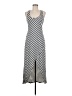 Unbranded Chevron-herringbone Silver Casual Dress Size M - photo 1