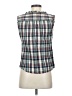 Relativity 100% Cotton Blue Sleeveless Blouse Size S - photo 2