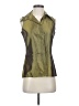 Compagnie Internationale Express Green Sleeveless Button-Down Shirt Size 1 - 2 - photo 1