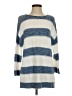 Kinross 100% Cotton Stripes Blue Pullover Sweater Size S - photo 1