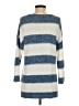 Kinross 100% Cotton Stripes Blue Pullover Sweater Size S - photo 2