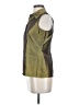 Compagnie Internationale Express Green Sleeveless Button-Down Shirt Size 1 - 2 - photo 5