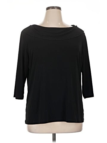 DressBarn 3/4 Sleeve T-Shirt (view 1)