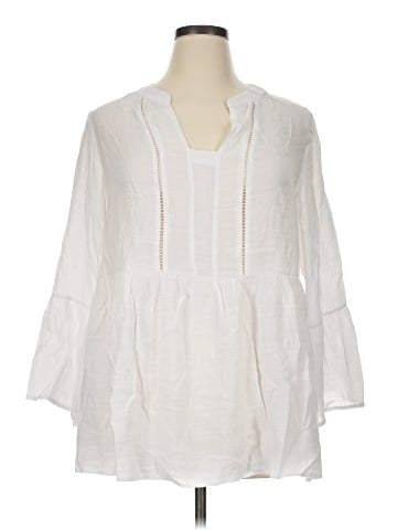 Counterparts 3/4 Sleeve Blouse (view 1)