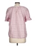 Universal Thread 100% Cotton Pink Short Sleeve Blouse Size L - photo 2
