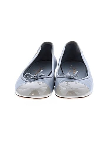 Chanel Leather Coco Jazz Cap Toe Ballet Flats (view 2)