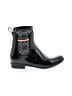Coach Black Rain Boots Size 9 - photo 1