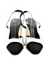 Ann Taylor Color Block Silver Heels Size 9 1/2 - photo 2