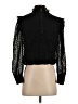 Alice + Olivia 100% Polyester Black Long Sleeve Blouse Size S - photo 2
