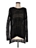 Helmut Lang Metallic Black Pullover Sweater Size M - photo 1