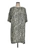 Primark Animal Print Gray Casual Dress Size 16 - photo 1