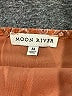 Moon River Orange Long Sleeve Blouse Size M - photo 4