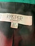 Kasper 100% Polyester Teal Blazer Size 2 (petite) - photo 6