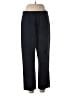 Theory Solid Black Casual Pants Size M - photo 1