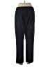 Theory Solid Black Casual Pants Size M - photo 2