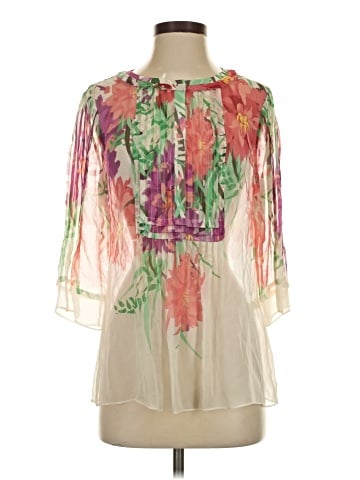 Elie Tahari 3/4 Sleeve Blouse (view 1)