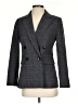 Madewell Plaid Gray Wool Blazer Size 00 - photo 1