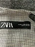 Zara 100% Polyester Houndstooth Gray Blazer Size 2 - photo 6