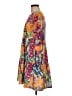 Top It Off Print Orange Casual Dress Size M - photo 5
