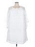 Tacera 100% Polyester White Casual Dress Size 3X - photo 1