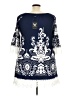 White Mark Blue Cocktail Dress Size 3X - photo 2
