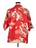Citron Tropical Red 3/4 Sleeve Silk Top Size 1X - photo 2