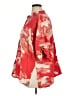 Citron Tropical Red 3/4 Sleeve Silk Top Size 1X - photo 5