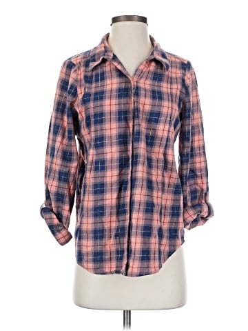 Joie 3/4 Sleeve Button-Down Shirt (view 1)